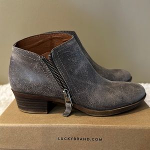 Lucky Brand grey Boots